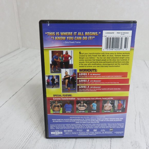 Extreme Makeover Weight Loss Edition: The Workout DVD - Picture 2 of 2